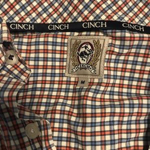 Cinch long sleeve button down